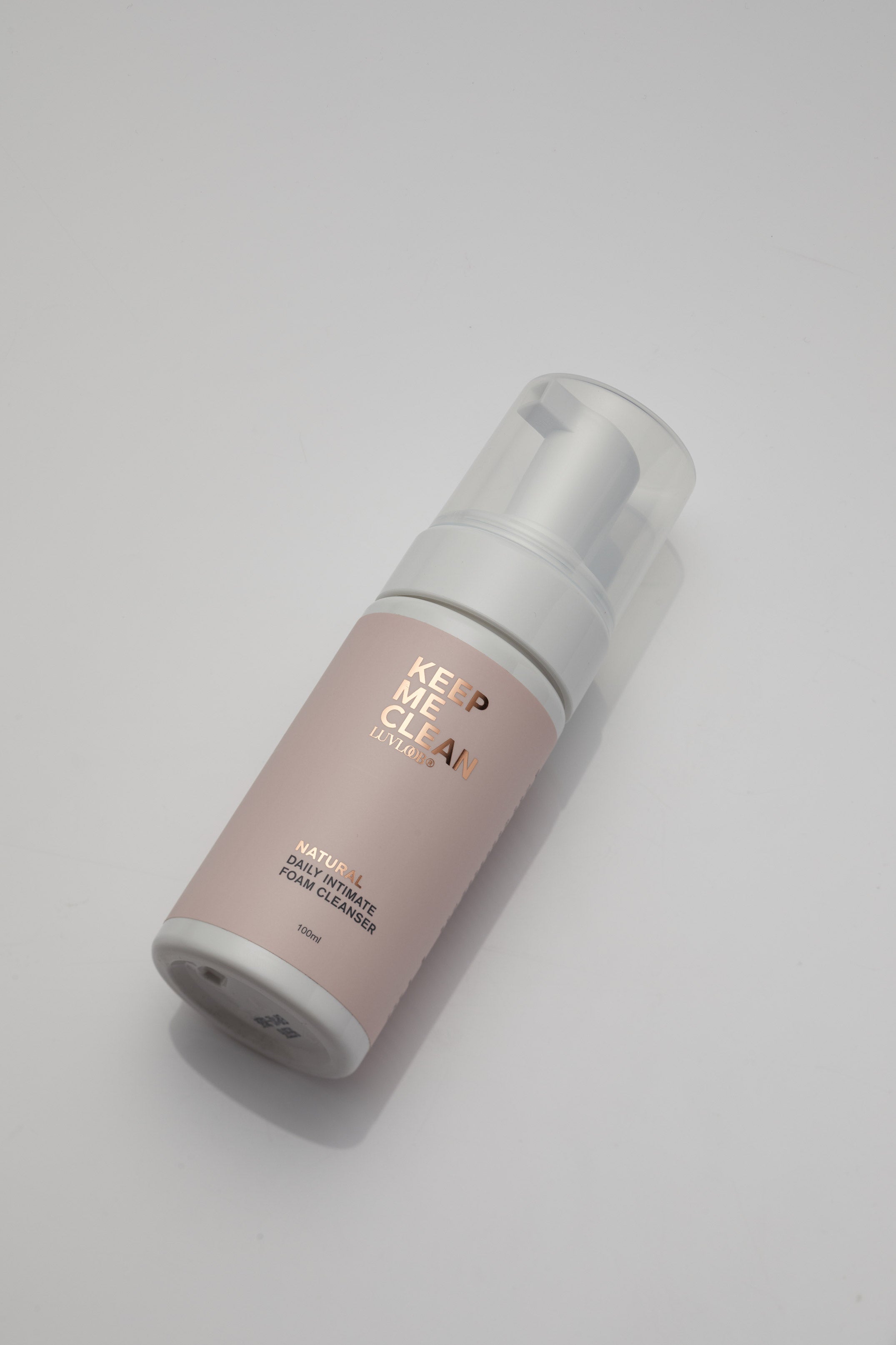 LuvLoob Natural Foam Cleanser - Daily Intimate and Toy Cleanser - 100ml