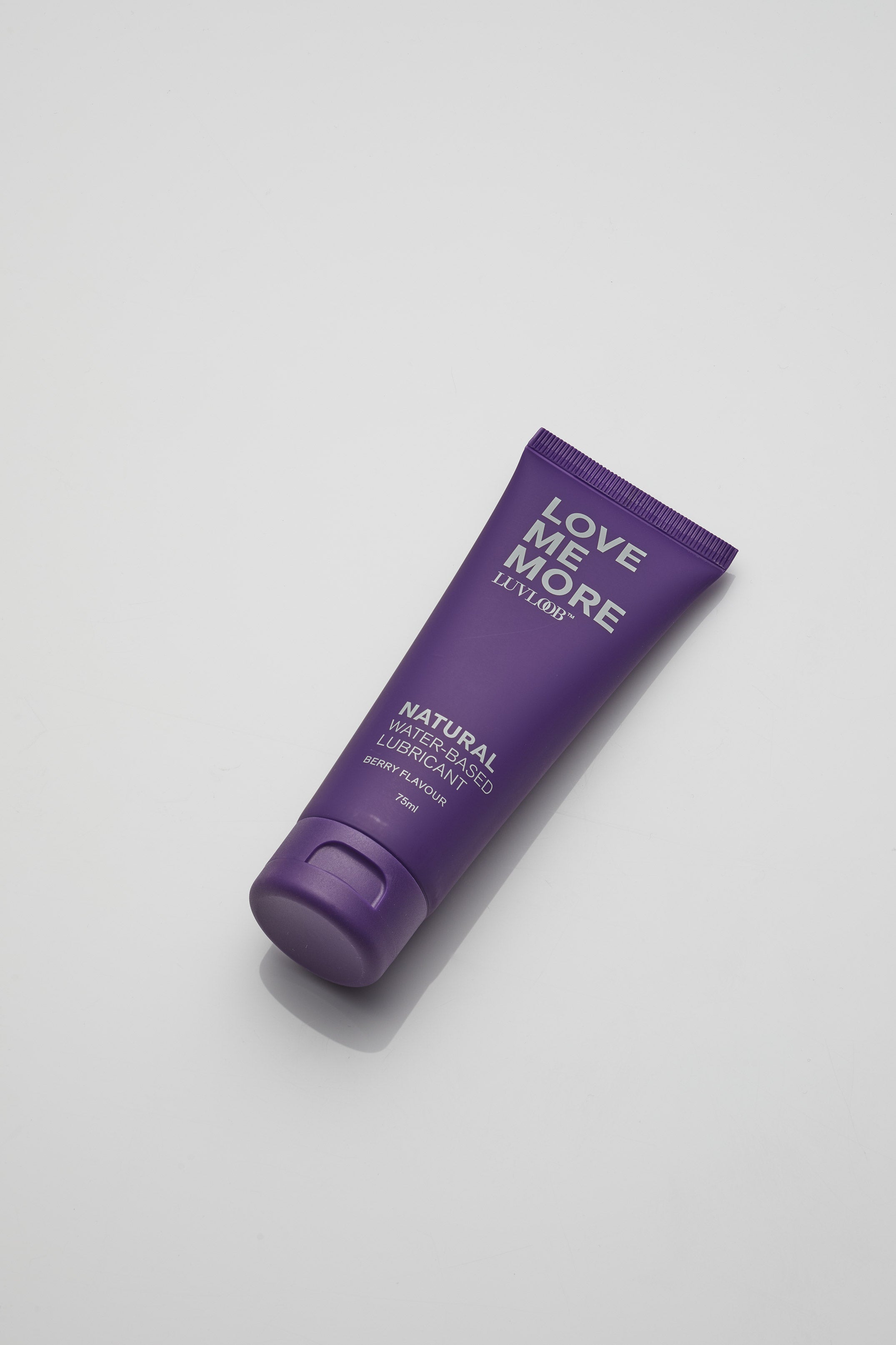 LuvLoob Natural Water Based Personal Lubricant 75ml - Berry Flavour