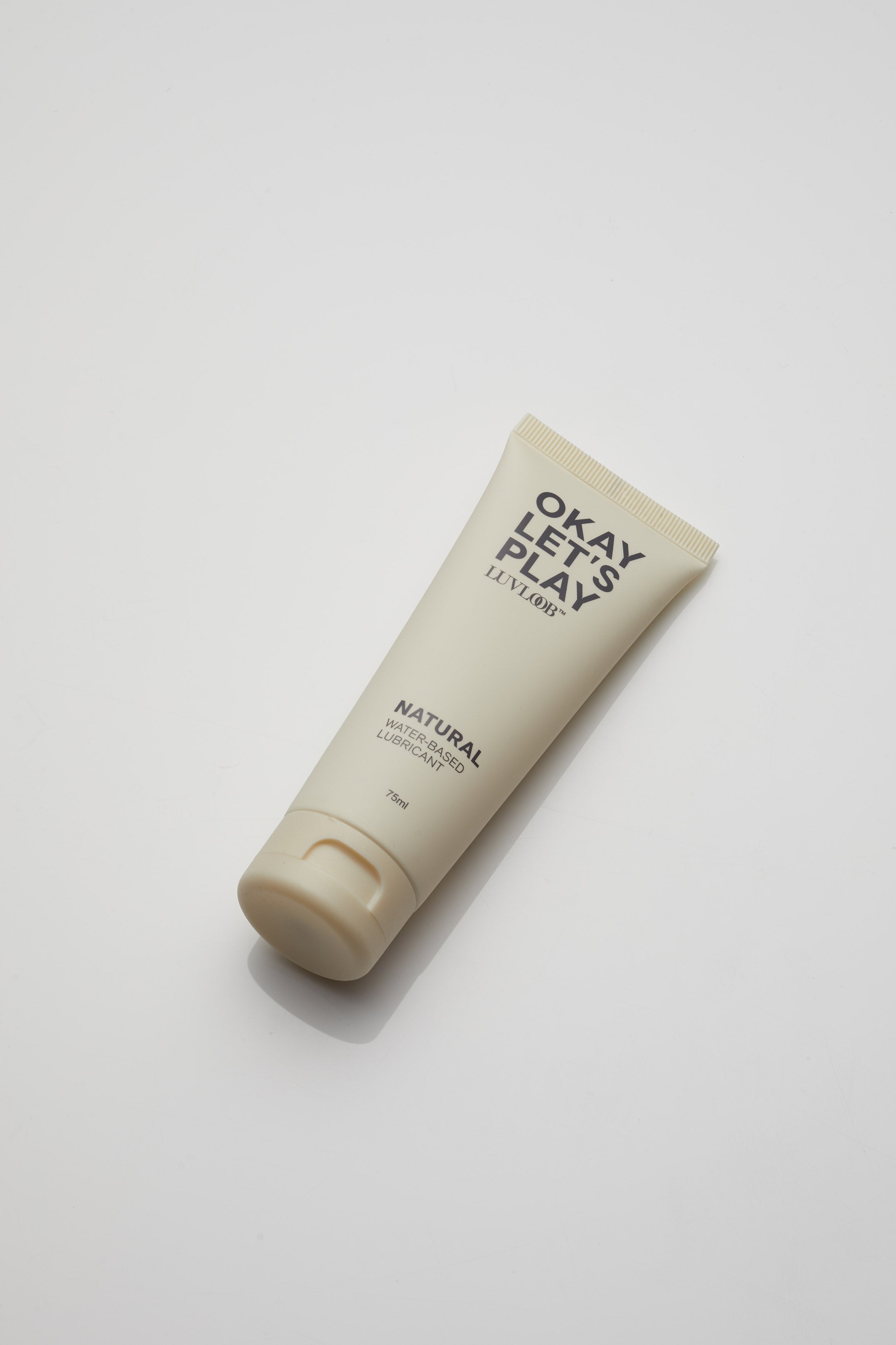 LuvLoob Natural Water Based Personal Lubricant 75ml - Natural/Flavourless